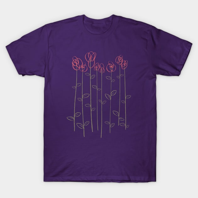 Flower Garden Tees T-Shirt by JerseyAve